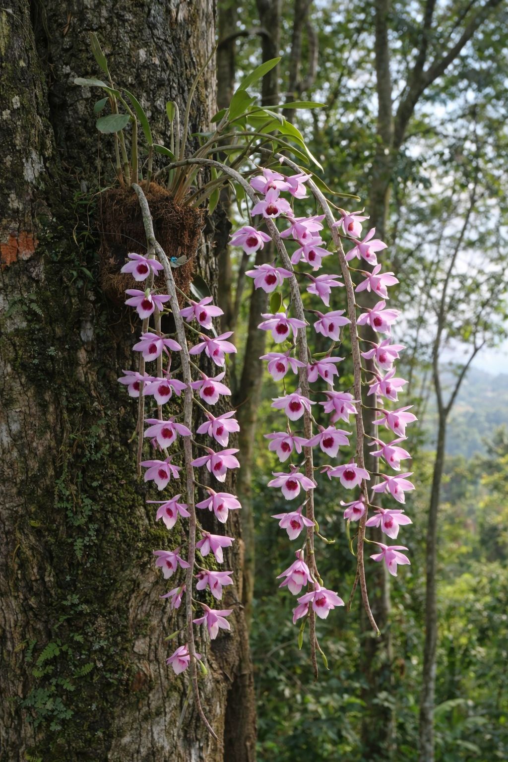 Orchidées du jardin