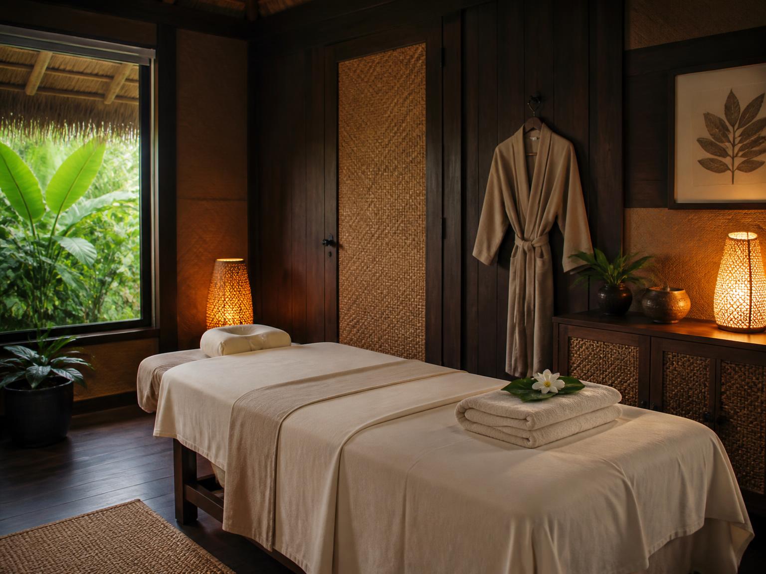 Cabine de massage dédiée